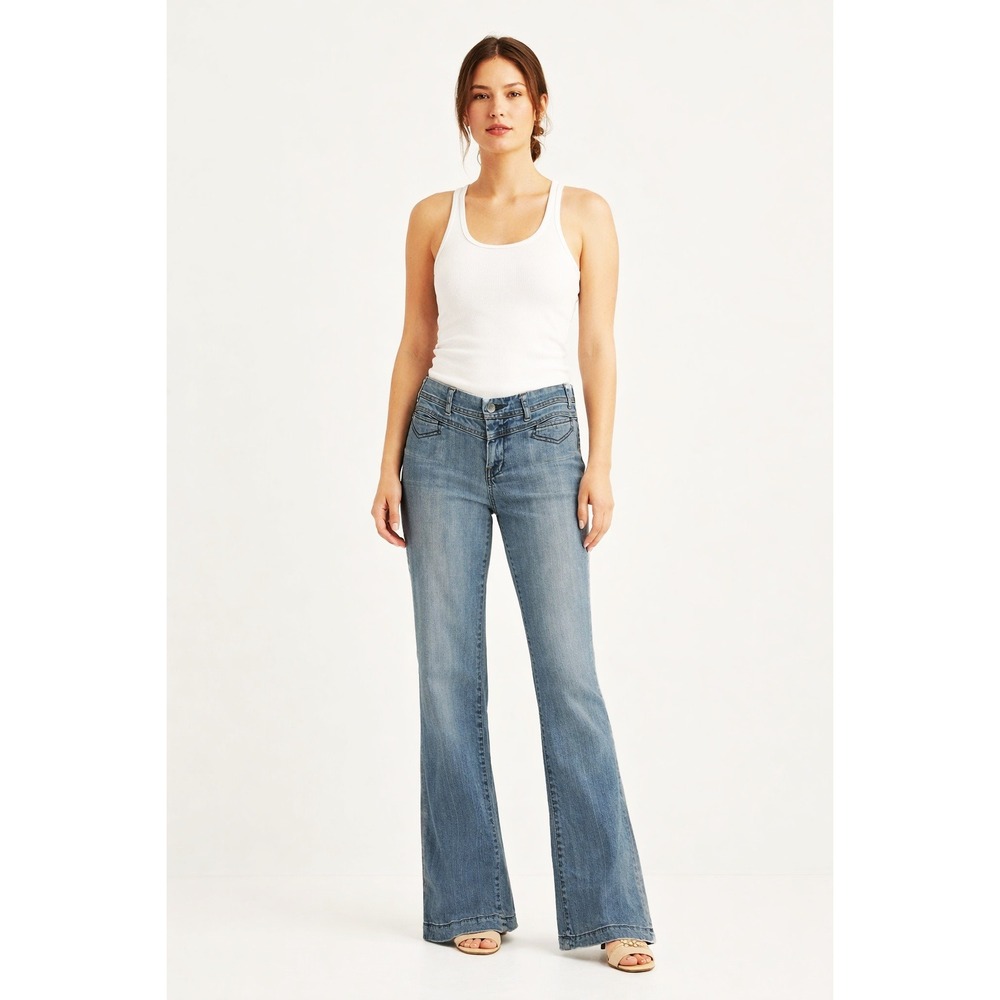 Citizens of Humanity By Jerome Dahan Women's s' Low Rise Bootcut Jeans Retro 90s
